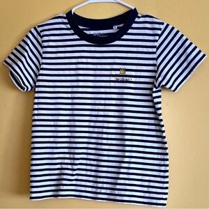 Uniqlo Jean Michel Basqiat Crown Striped Tee XS